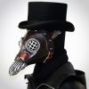 Steampunk Plague Doctor Headgear Long Nose Beak
