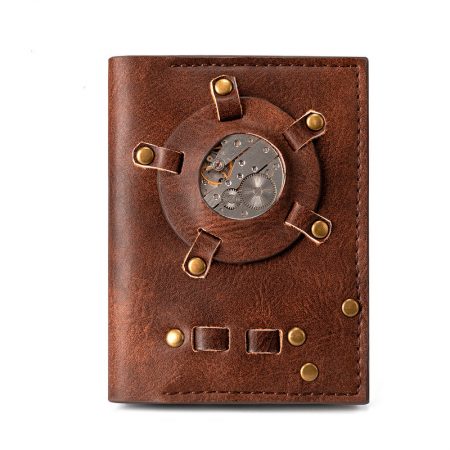 Halloween Steampunk Retro Distressed Wallet