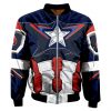 Captain America Mens Motorcycle Jacket