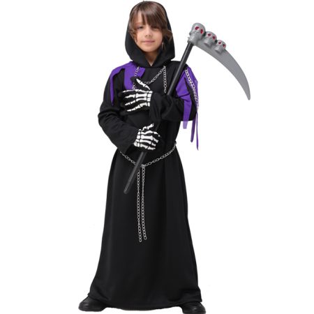 Boys Grim Reaper Halloween Party Costume