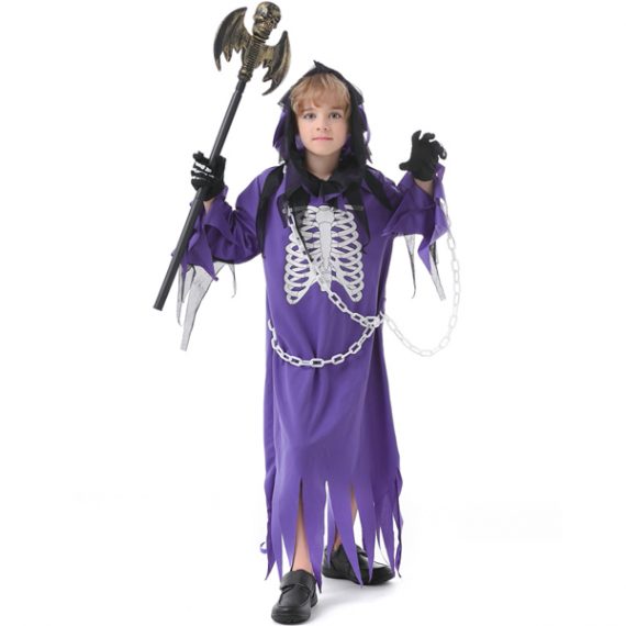 Boys Scary Skeleton Halloween Costume
