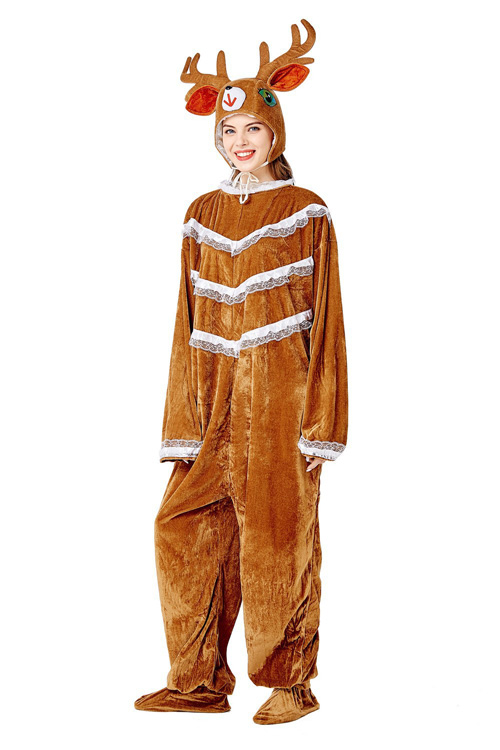 Cute Brown Deer Halloween Costumes