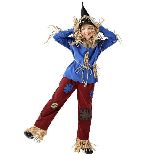 Kids Wizard Of Oz Scarecrow Movie Costume
