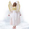 Girls White Angel Halloween Costume