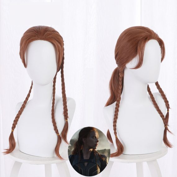 Black Widow Red Cosplay Wig