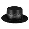 Halloween Steampunk Black Jazz Hat