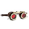 Steampunk Red Blindfold Goggles
