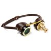 Steampunk PU Green Blindfold
