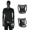 Halloween Metal Skull Steampunk Retro Waist Bag