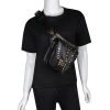Halloween Unisex Steampunk PU Black Thigh Bag