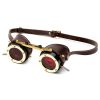 Steampunk Red Blindfold Goggles