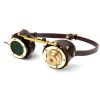 Steampunk PU Green Blindfold