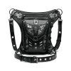 Halloween Metal Skull Steampunk Retro Waist Bag