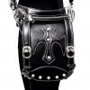 Black PU Steampunk Waist Bag
