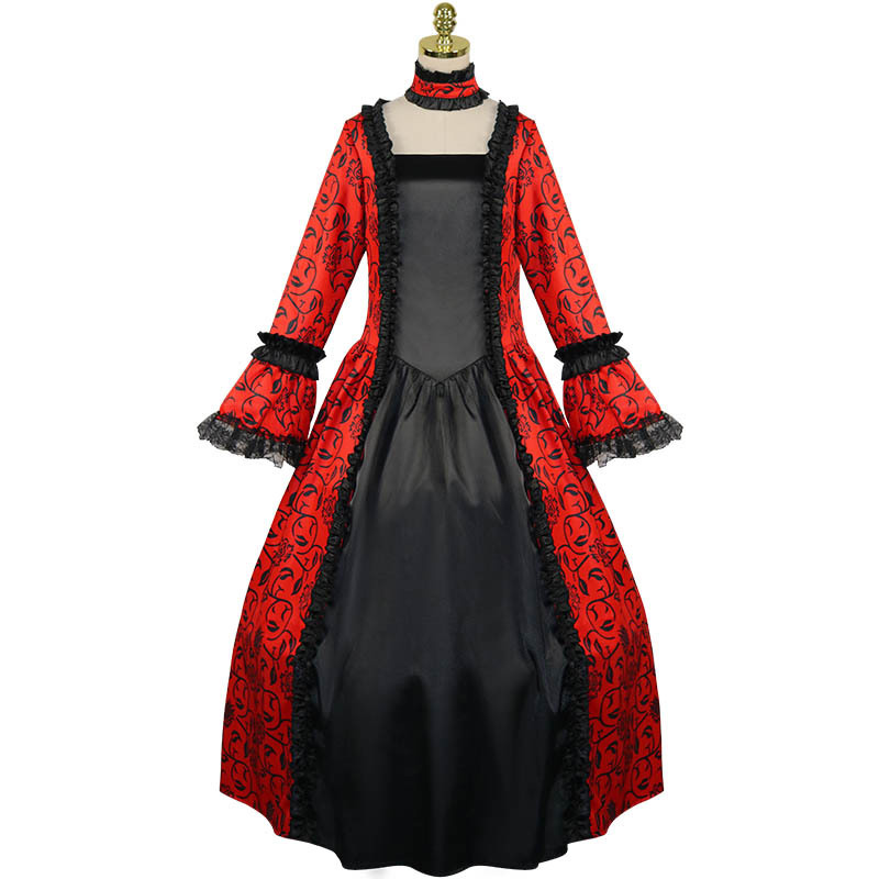 Womens Medieval Costume Royal Dress Outfit - MYanimec