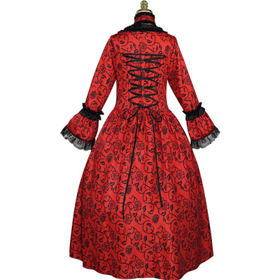 Womens Medieval Costume Royal Dress Outfit - MYanimec