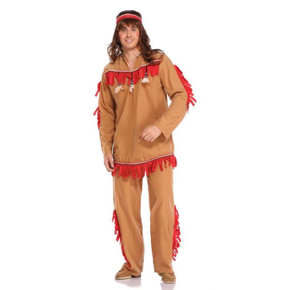 Mens Native American Indian Costume Myanimec 9300