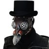 Steampunk Plague Doctor Headgear Long Nose Beak