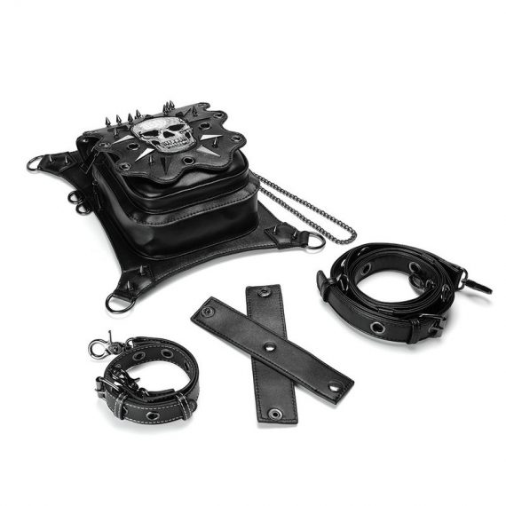 Halloween Steampunk Skull Waist Bag