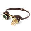 Steampunk PU Green Blindfold