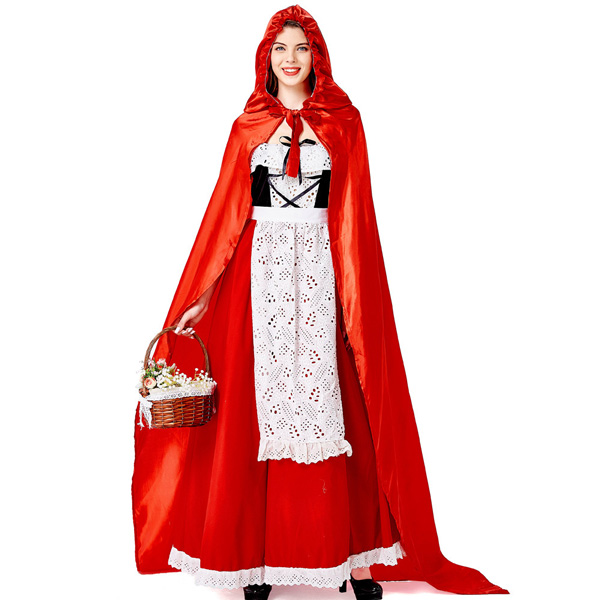 Womens Little Red Riding Hood Costume - MYanimec