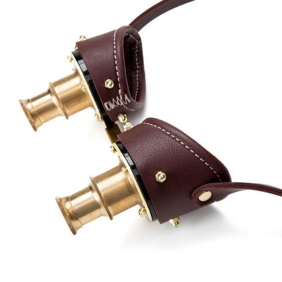 Steampunk PU Green Blindfold Goggles