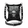 Halloween Steampunk Skull Waist Bag