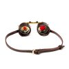 Steampunk Red Blindfold Goggles