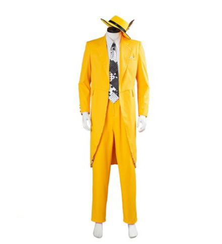 Adult Movie Stanley Ipkiss cosplay Jim Carrey costume - MYanimec