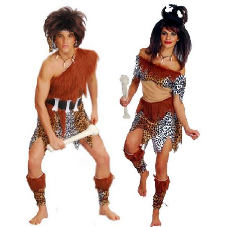 Men And Women Indians Outfits Couples Halloween Costume