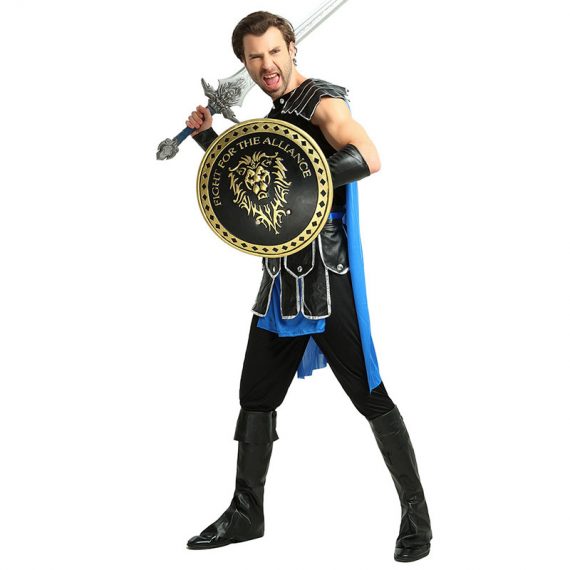 Halloween Roman Soldier Costume Couple Outfits