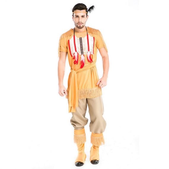 Indians Cosplay Suit Adult Couples Halloween Costume