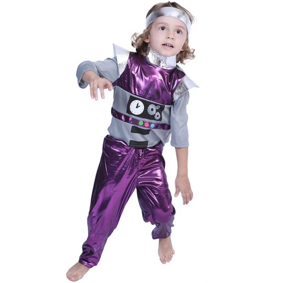 Family Halloween Costumes Alien Purple Suit