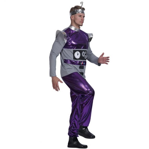 Family Halloween Costumes Alien Purple Suit