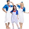 Adult And Kids Donald Duck Cosplay Outfits Family Halloween Costumes
