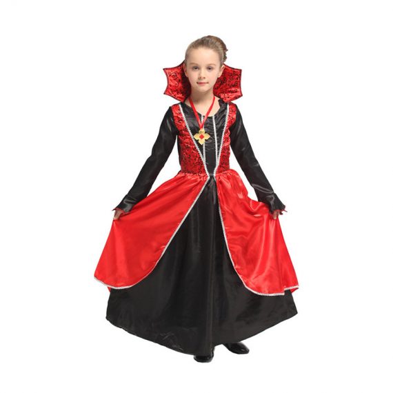 Adult Kids Family Halloween Costumes Vampire Outfits