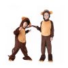 Halloween Family Costume Adult Kids Monkey Cosplay Bodysuit