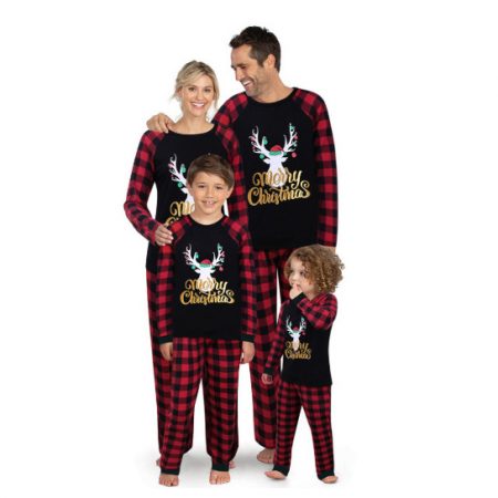 Christmas Family Costume Fawn Parent Child Suit