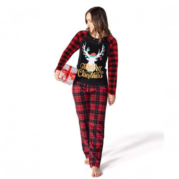 Christmas Family Costume Fawn Parent Child Suit