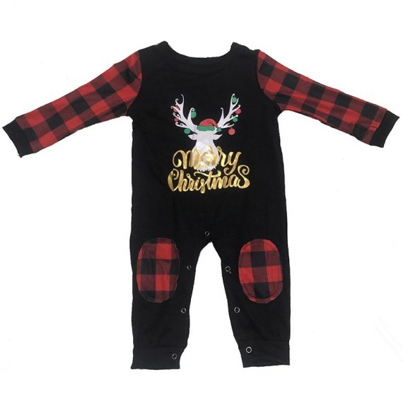 Christmas Family Costume Fawn Parent Child Suit