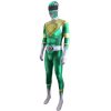 Green Mighty Morphin Power Rangers Costume