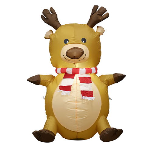 Inflatable Outdoor Christmas Reindeer Decoration