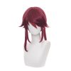 Anime Genshin Impact Rosaria Wig Cosplay