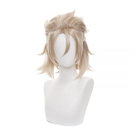 Anime Genshin Impact Albedo Wig Cosplay