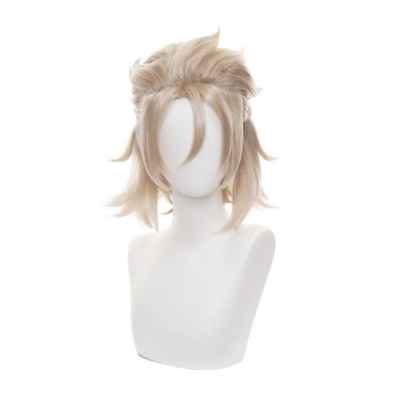 Anime Genshin Impact Albedo Wig Cosplay