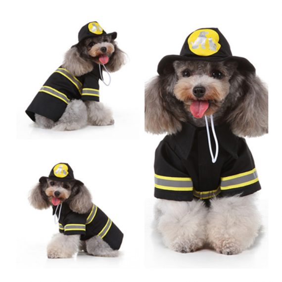 Puppy Dog Firefighter Halloween Costume