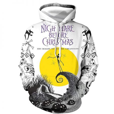 Scary The Nightmare Before Christmas Sweatshirt Hoodie