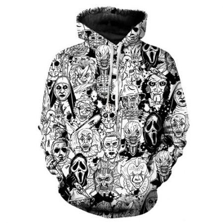 Halloween Scary Role Hoodie
