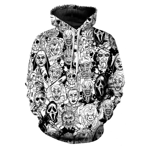 Halloween Scary Role Hoodie