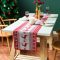Christmas Running Deer Holiday Table Runner Decoration